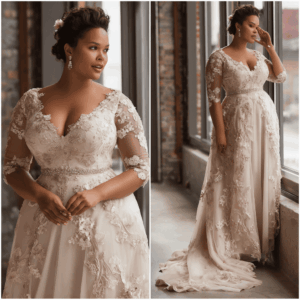 plus size bridal gowns